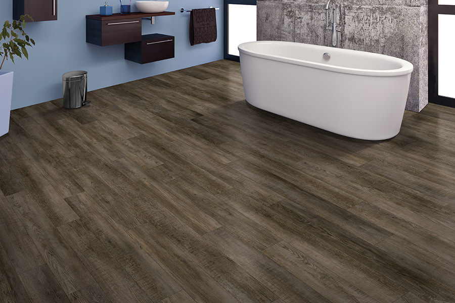 Contemporary luxury vinyl in Southfield, MI from Roman Floors & Remodeling